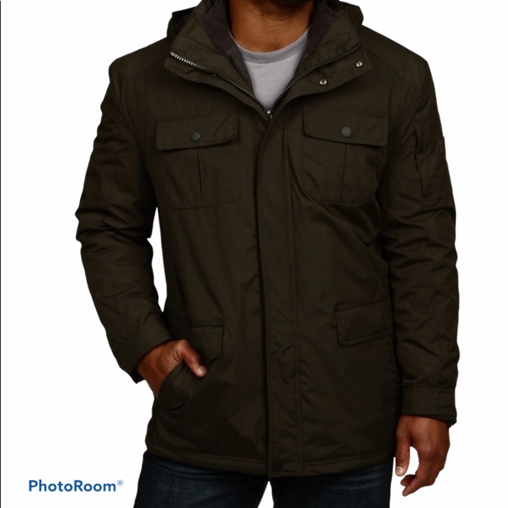 Hawke & Co Men's Military Field Jacket - Olive